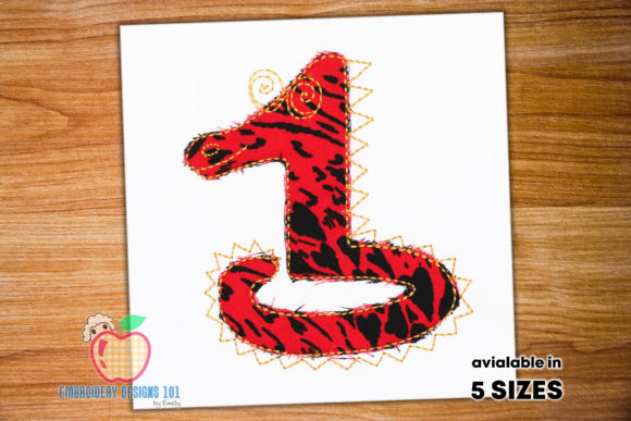 A Designer's Review of the 1st Birthday Cartoon Dinosaur Embroidery