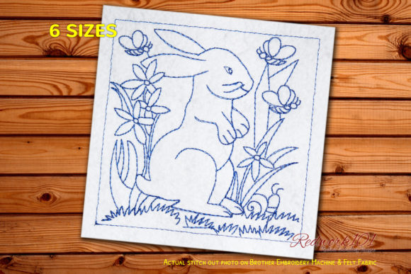 A Garden Rabbit Embroidery Design Review