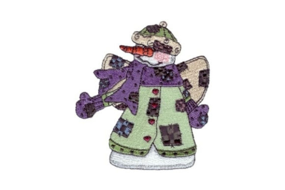 A Professional Embroidery Designer's Review of Angelic Snowman Checkers