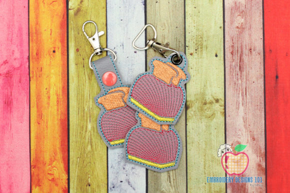 A Retro Kitchen Charm: Testing the Toaster Keychain Embroidery Design