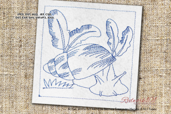 Banana Rasp Snail Redwork: A Boutique Sweatshirt Review