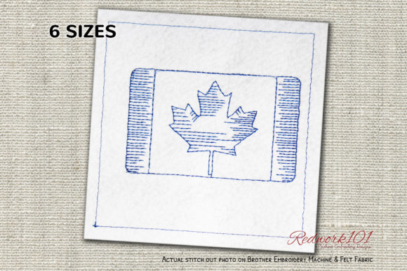 Canada Flag Bluework: An Embroidery Designer's Sweatshirt Review
