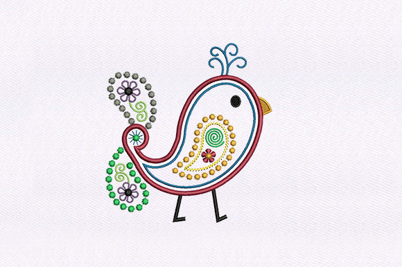 Detailed Mini Bird Design: Perfect for Personalized Keepsakes