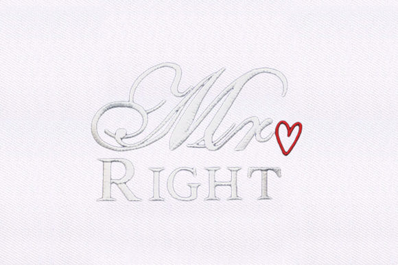 Mr Right: A Business Review of This Husband Embroidery Design