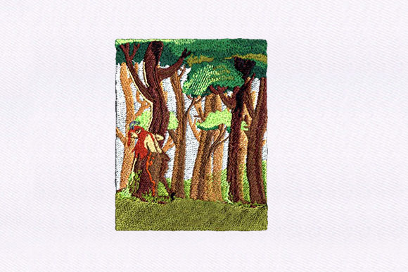 Satyr in a Forest: A Versatile Embroidery Design Review