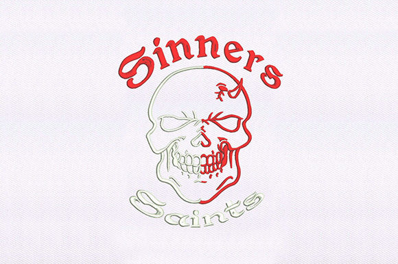 Sinners Saints Skull: A Designer's Take for Your Craft Booth