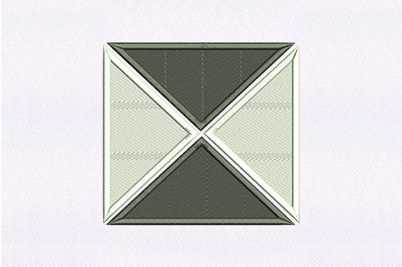 The Triangles Quilting Design: A Versatile Embroidery Asset