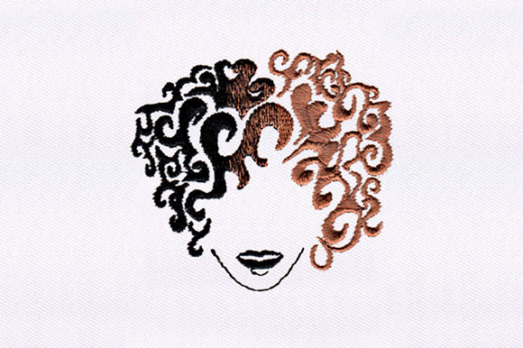 Wavy Haired Girl Embroidery Design Review