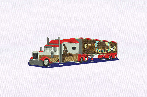 Why I'm Considering the Scenery Truck Embroidery Design
