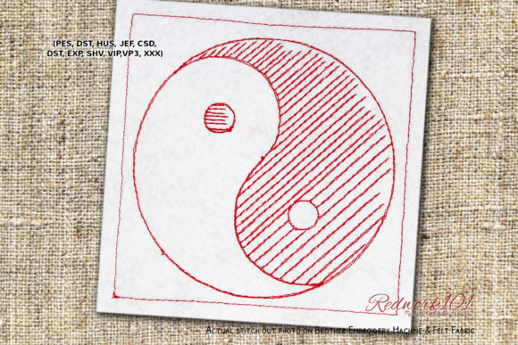 Yin and Yang Embroidery for Seasonal Harmony and Holiday Gifts